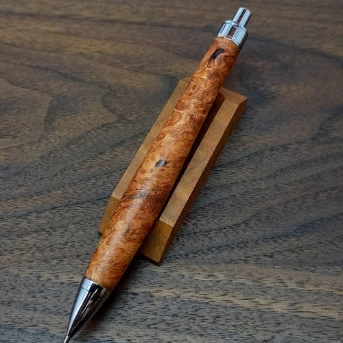 新作】花梨瘤杢 シャープペンシル No.316 ペン・筆記用具 工房