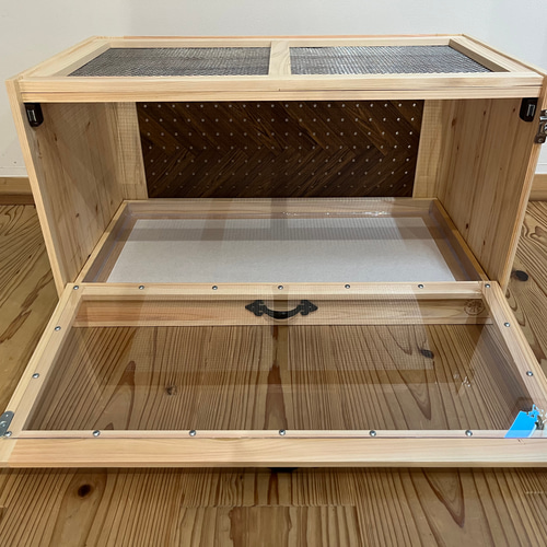 70×35cm ケージ 木製 ハンドメイドケージ ハウス・小屋 NA