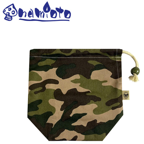 入園入学 必需品5点セット (キルティング) カモフラージュ 迷彩