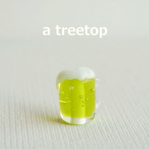 専用☆枝豆とビール♪ ペンダント　　とんぼ玉ガラス ビールのとんぼ玉 とんぼ玉 a treetop 通販 16342595｜Creema