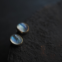 white labradorite brass pierce (kougei) 5枚目の画像