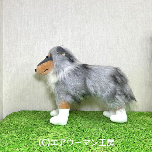 昭和レトロ コリー犬 ぬいぐるみ ラッシー？ - メルカリ