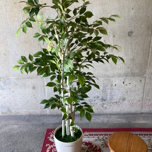 光触媒　人工観葉植物　ウォールグリーン　マウンテンアッシュ1.3