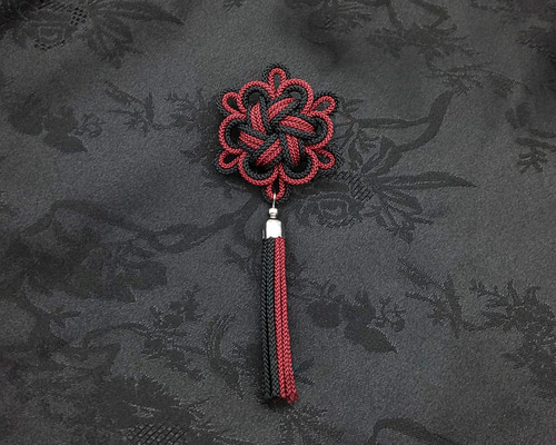付下げ 雪輪に花模様 竹屋町刺繍 路考茶 K-4753 7日18時迄！”【GWセール】 【竹屋町刺繍】 特選本場縞大島訪問着 ≪御
