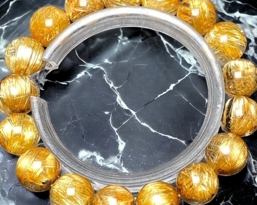 式神封入】ゴールドタイチンルチルクォーツ[bYqNNH5x]キャッツアイ