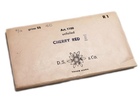 ヴィンテージ スワロフスキー art.1100 CHERRY RED Ⅱ ss48　9個 バラ売り 8枚目の画像