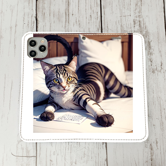 iphoneケース4-1-39 iphone 手帳 猫・ネコ、ねこちゃん 箱17 かわいい アイフォン iface 1枚目の画像