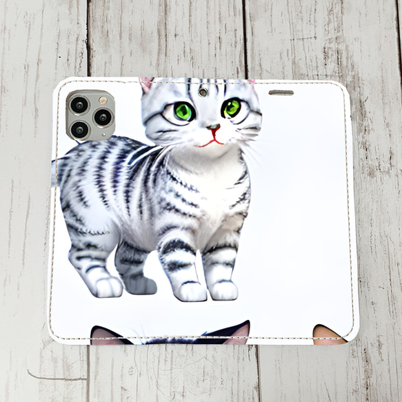 iphoneケース4-2-20 iphone 手帳 猫・ネコ、ねこちゃん 箱17 かわいい アイフォン iface 1枚目の画像