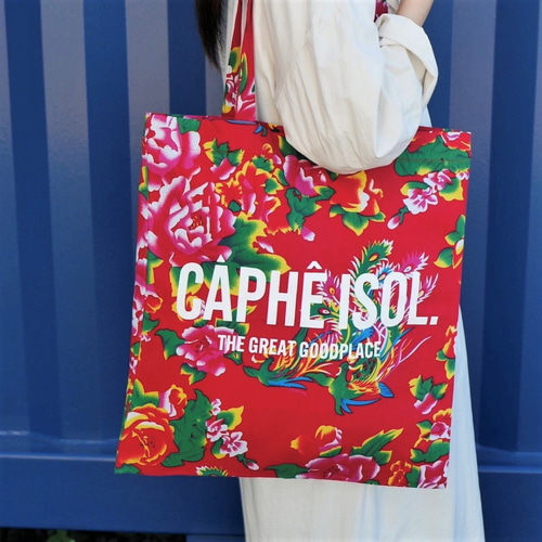 ベトナム アジアン雑貨 トートバッグ 花柄 トートバッグ NISSIN GROUP 