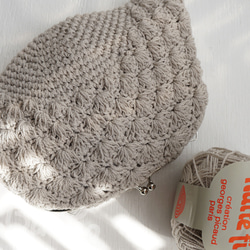 Ba-ba handmade Crochet pouch No.C1663 第1張的照片