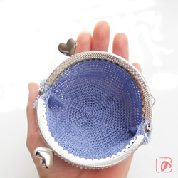 Ba-ba handmade Seedbeads crochet coinpurse No.1943 第6張的照片