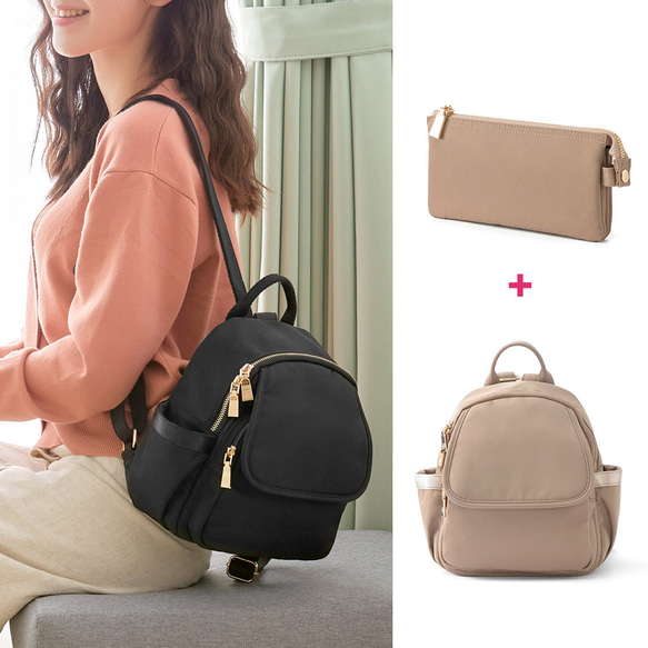 小物2点セット | ミニリュック+長財布 CHENSON (CG15192+CG15199