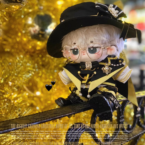 20cmぬいぐるみ服 着せ替えぬいぐるみ かわいい 影伯爵セット