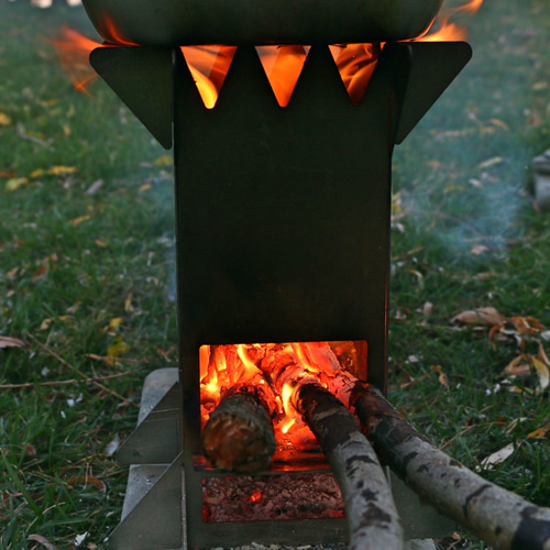 キャンプ 薪ストーブ バイオエタノール対応 アウトドア