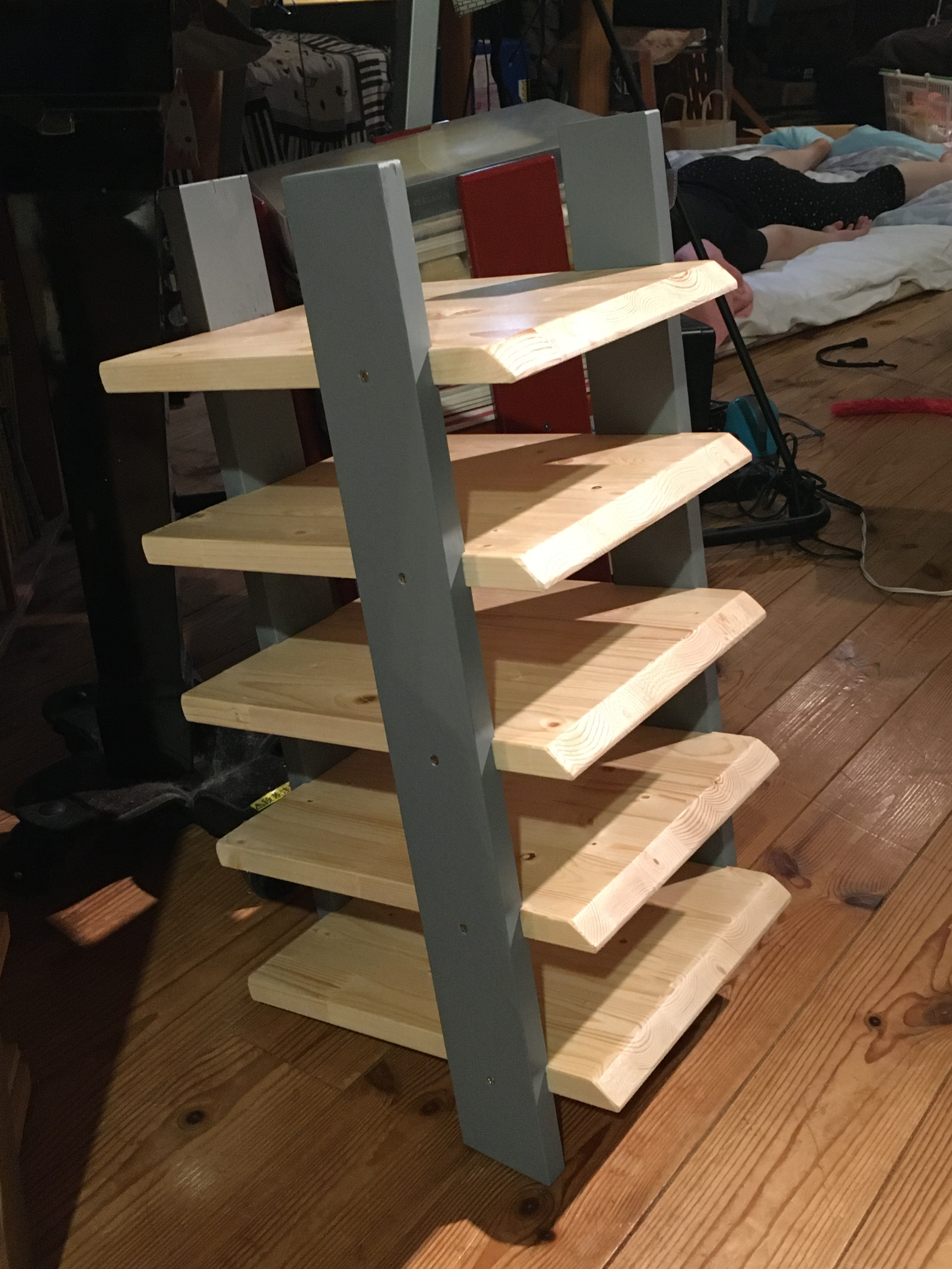 １台限り！限定色グレー！　調律師が考案した楽譜整理棚 9,636円