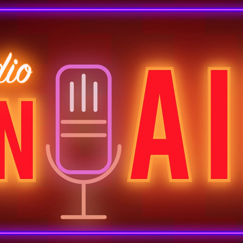 Lサイズ】ON AIR オンエア ラジオ 生放送 生配信 スタジオ