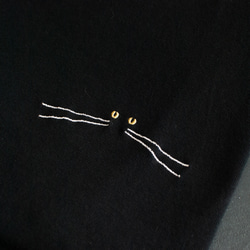 CAT Tシャツ 黒猫 3枚目の画像