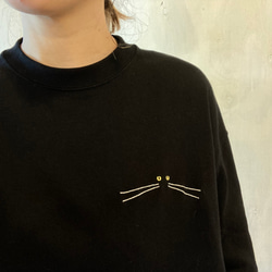 CAT Tシャツ 黒猫 5枚目の画像