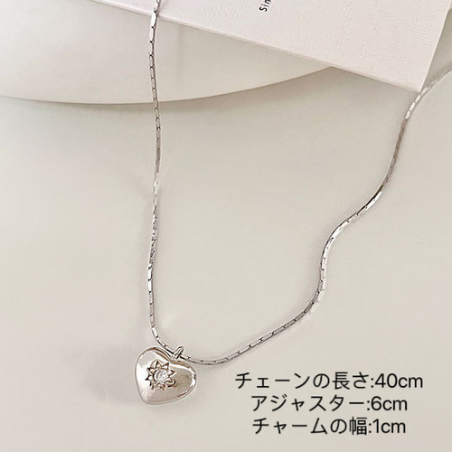 丸い円形ネックレス用シルバーチャーム(Mサイズ)・銀線細工