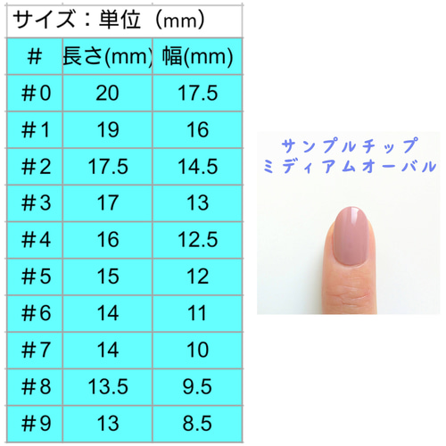 ハワイアンブルーニュアンスネイル♡ネイルチップ199 ネイル