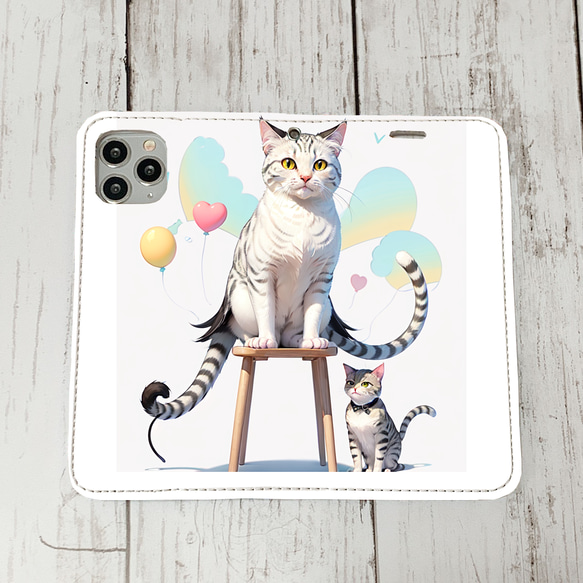 iphoneケース1-1-22 iphone 手帳 猫・ネコ、ねこちゃん 箱17 かわいい アイフォン iface 1枚目の画像