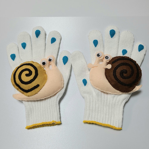 手袋シアター「かたつむり」 おもちゃ・人形 otanisueki 通販 16346211