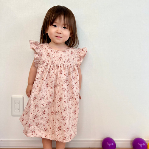 新品未使用⭐︎Misha&Puff フリルカラー ベビーピンク ワンピ 6Y 新品未使用⭐︎Misha&Puff フリルカラー ベビーピンク ワンピ 6Y