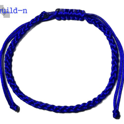 ミサンガ アンクレット 藍色 ミサンガ アンクレット 藍色