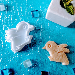 企鵝形狀的餅乾模具/Penguin-shaped cookie cutter 第4張的照片