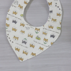 ハンドメイド　犬　リバーシブルスタイ　バンダナ　兜　端午の節句　柴犬柄　龍和柄 ハンドメイド犬リバーシブルスタイバンダナ兜端午の節句柴犬柄龍和柄