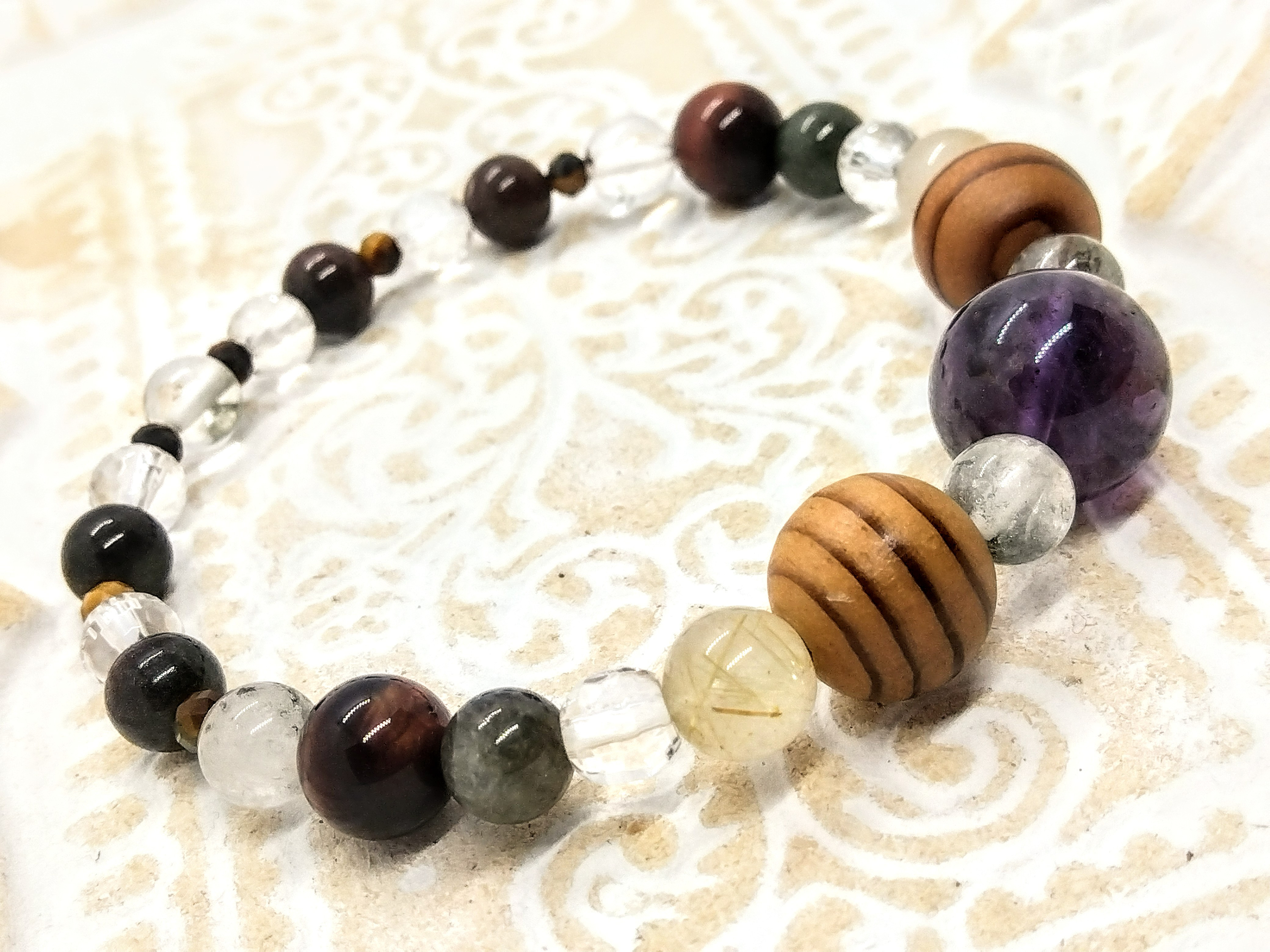 天然石ブレスレット・命の呼吸と共に【息吹】