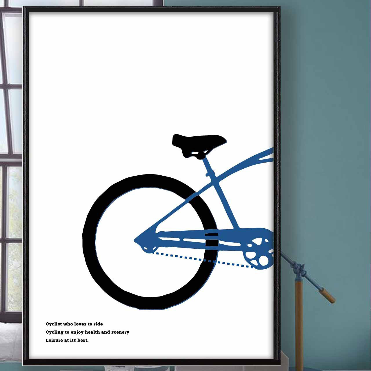 サイクル2　イラスト　ポスター　A4 A3 A2 A1　アートポスター　アート/sei（新着順）検索　結婚祝い　1711