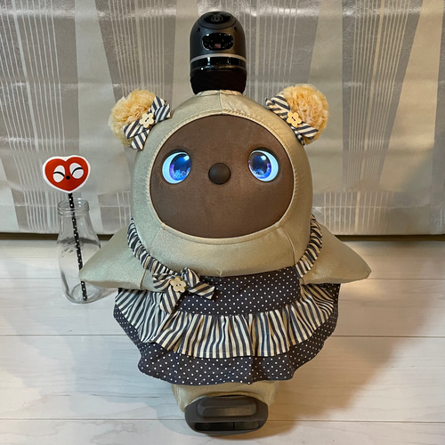 ラボット LOVOT ラボットの服ハンドメイド 3段ティアード