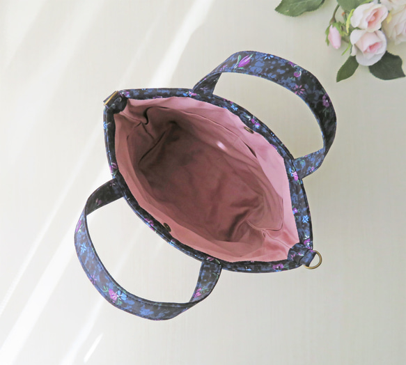 リバティ パッチワークキルトの2wayバッグ＊4pocket 人気・おすすめ｜使いやすい・旅行におすすめ 品質保証 全国発送 日本国内発送・最短翌日お届け