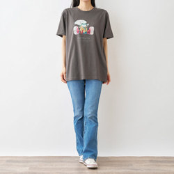 Happy Rainy Day Tシャツ チャコールグレー 6枚目の画像