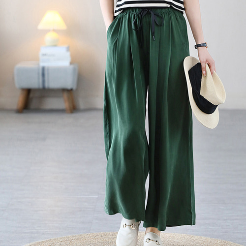 ❤️丈直し無料❤️ 通勤風 おち感が抜群 涼しい ガウチョパンツ