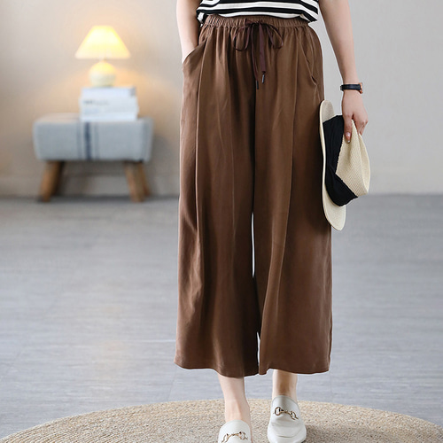 ❤️丈直し無料❤️ 通勤風 おち感が抜群 涼しい ガウチョパンツ