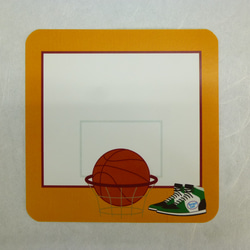 【国内送料無料】バスケットボール2　メッセージカード　24枚入り 1枚目の画像