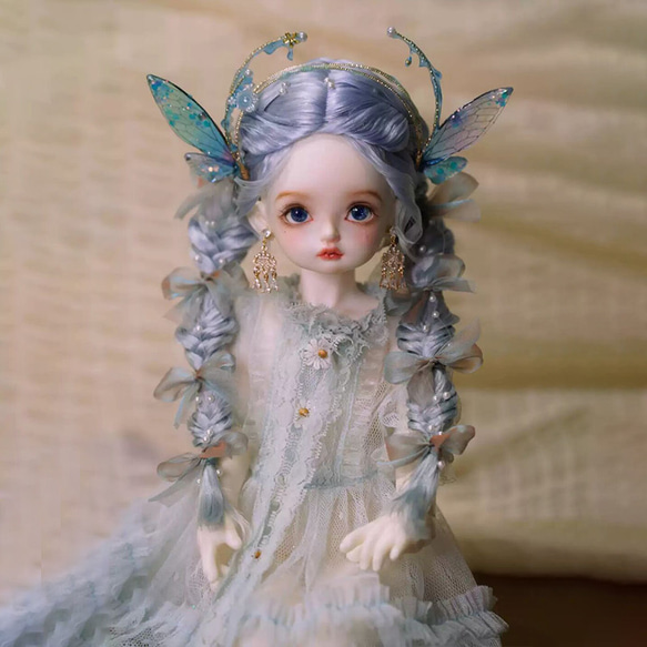 Amazon | 1/6 BJD SD DD ドールウィッグ ソフトモヘアウィッグ 6