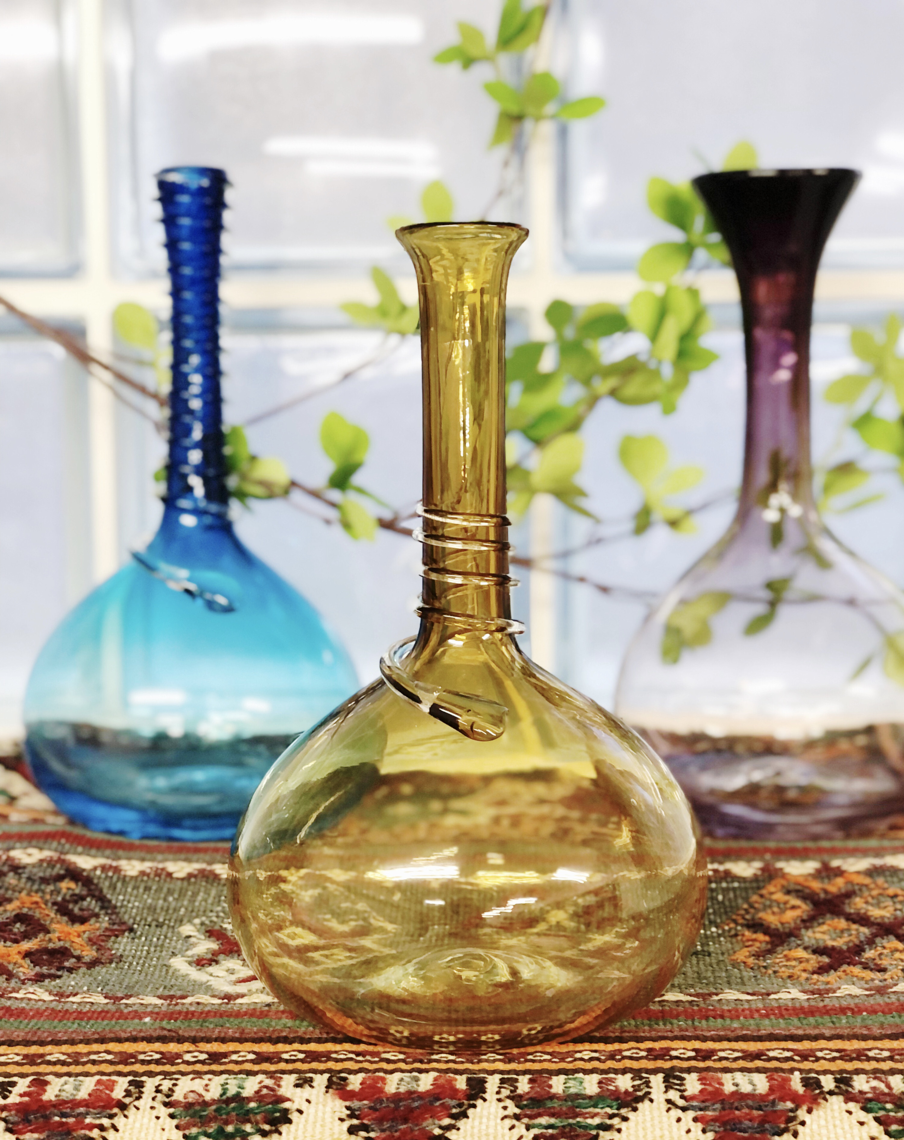 ペルシャ  花瓶  翡翠  綺麗  貴重  骨董  茶道具 ペルシャ 花瓶 翡翠 綺麗 貴重 骨董 茶道具