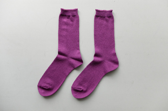 亞麻針織襪（Shion）25-27cm 第1張的照片