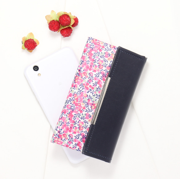 色変更可 オーダーメイド 全機種対応 手帳型スマホケース リバティ  