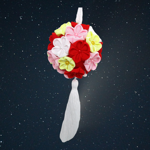 ①手作りキット：くす玉 キット アクセサリー 花風 通販