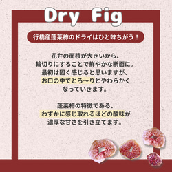 DRY FIG (ドライいちじく）5袋セット｜福岡県産蓬莱柿 3枚目の画像