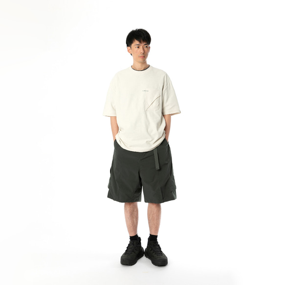 TMCAZ Loose camp shorts[Lava Smoke]山系戶外寬松野營立體口袋輕度快幹短褲 第10張的照片