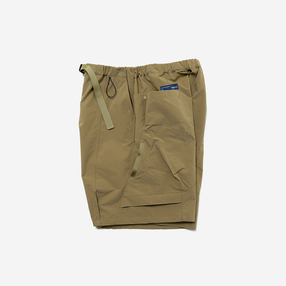 TMCAZ Loose camp shorts[Khaki]山系戶外寬松野營立體口袋輕度快幹短褲 第20張的照片
