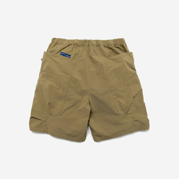 TMCAZ Loose camp shorts[Khaki]山系戶外寬松野營立體口袋輕度快幹短褲 第18張的照片