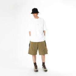 TMCAZ Loose camp shorts[Khaki]山系戶外寬松野營立體口袋輕度快幹短褲 第16張的照片