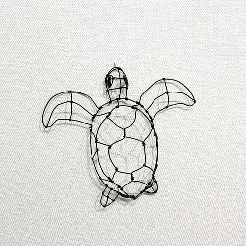 ウミガメ 海亀 海 カメ 絵画 原画 アート turtle 現代美術 現代