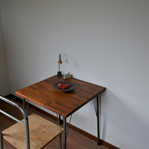 テーブル・机 Square cafe table iron leg 60 Square cafe table iron leg 60 ダイニングテーブル Franck 通販